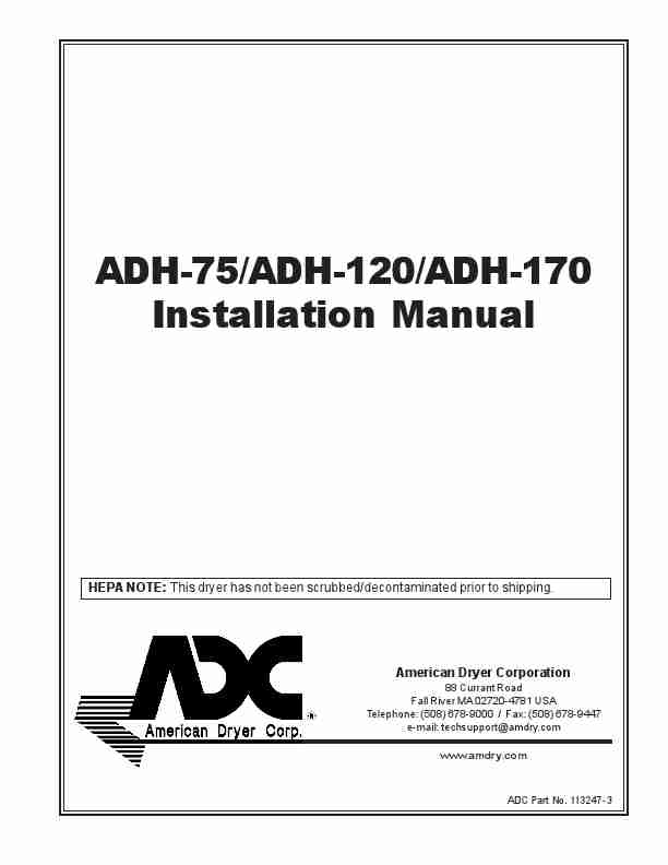 American Dryer Corp  Clothes Dryer ADH-170-page_pdf